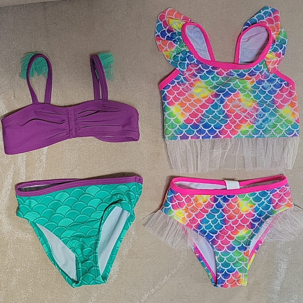 Mermaid bathing suit baby 18M